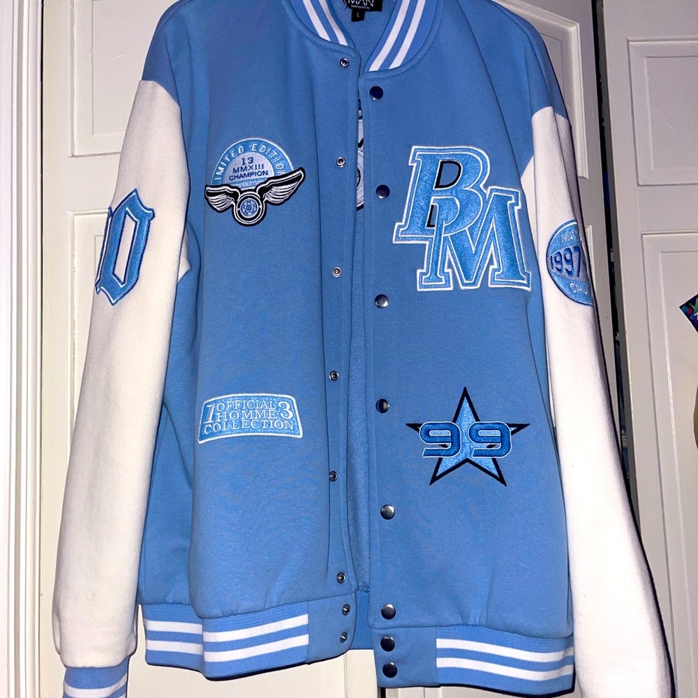 Blue Varsity Jacket